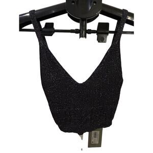 ALLSAINTS Women's Agnetha Vest Top Black Size S NWT